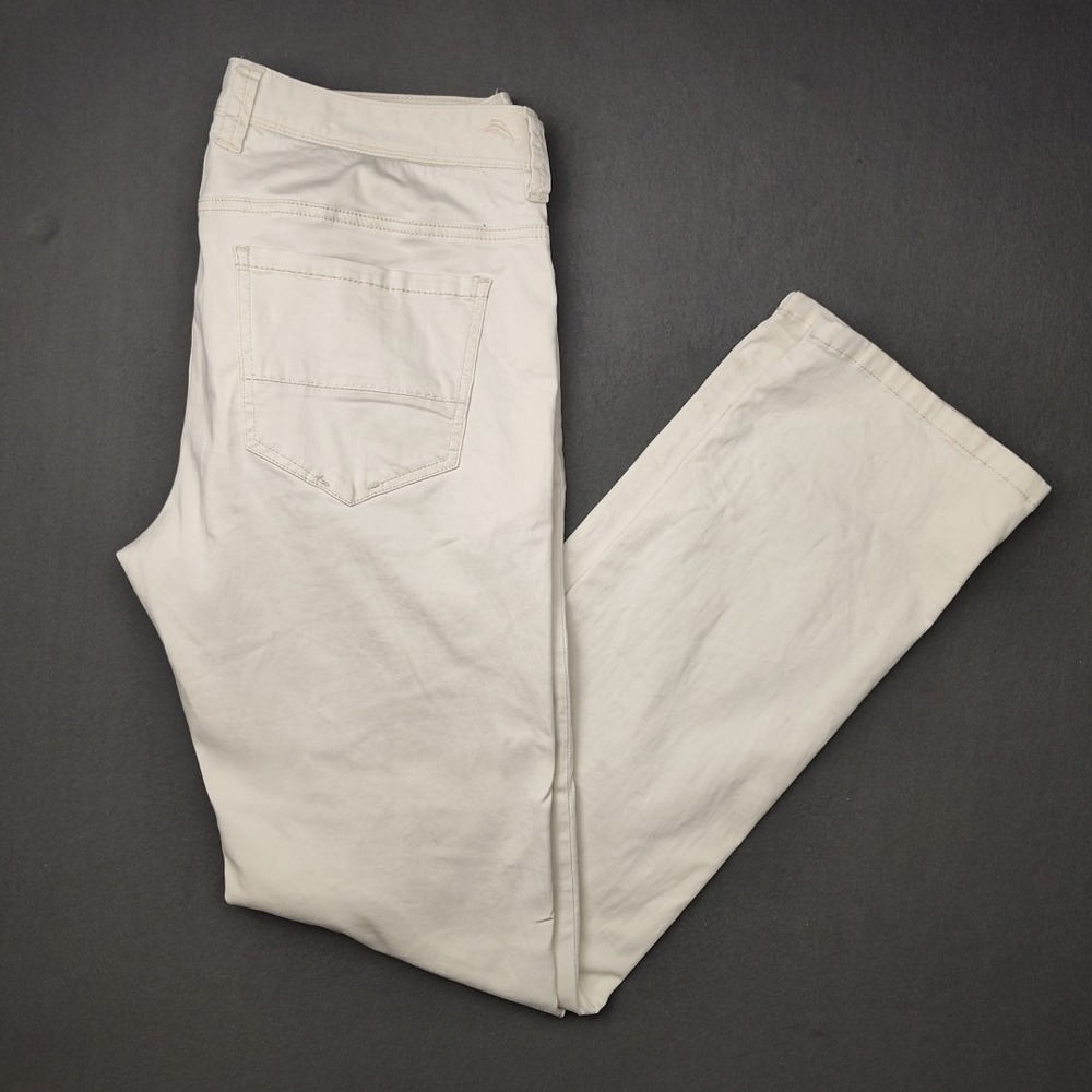Tommy Bahama Jeans Mens 34x34 Straight Leg 5 Pocket Stretch Cotton Pants Chino
